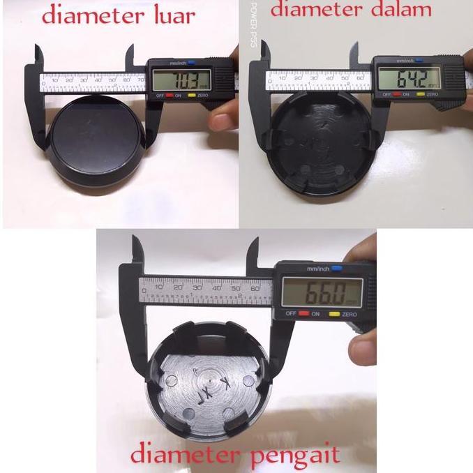 DV157 >> CENTER CAPS DOP VELG VARIASI VIPER FF1