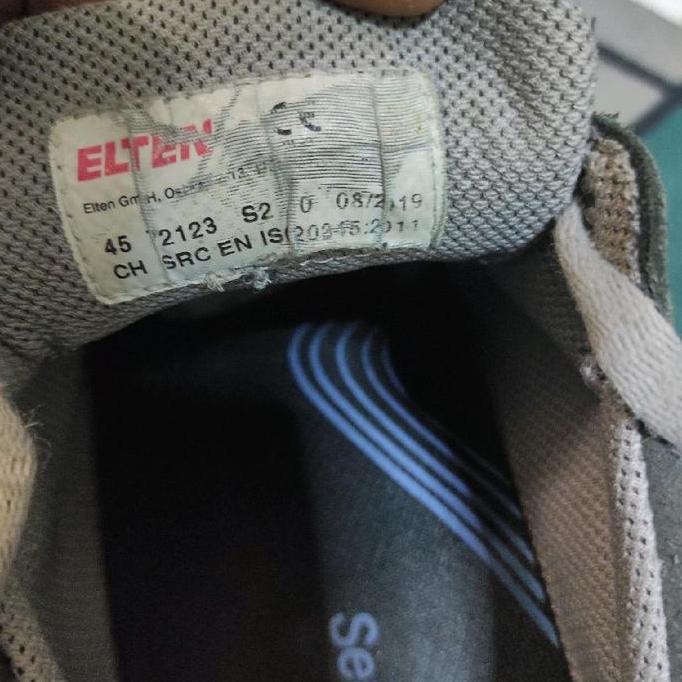 New  Sepatu Pria Safety Sneakers Elten Skate Vintage Original Second Size 45