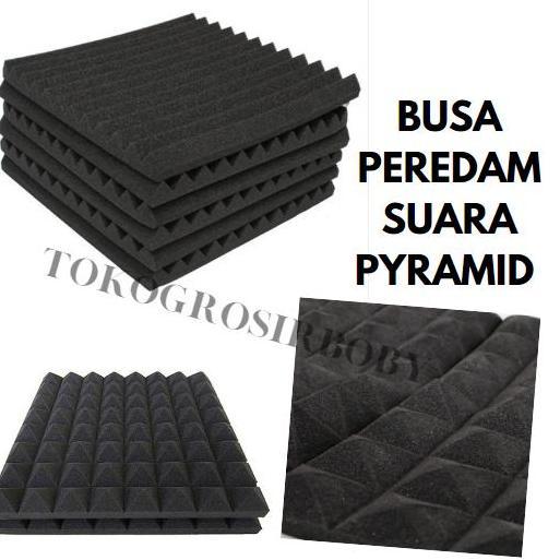 DF316 >> Busa Telur Peredam Suara Soundproof Foam 6 PCS