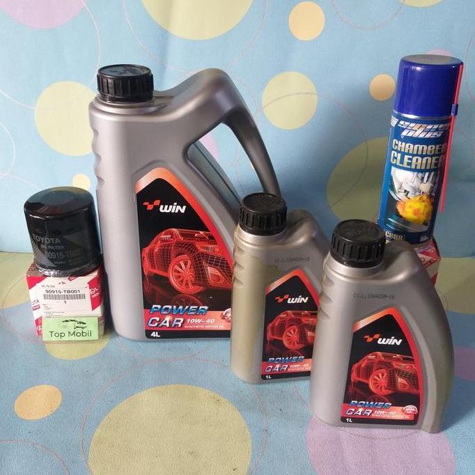 NEFERPITOU Paket oli mesin Win 10W-40 Innova Fortuner Hilux Bensin 6L (5)