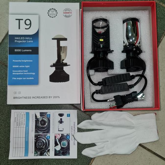 NANA Y6 Lampu led lensa projector H4