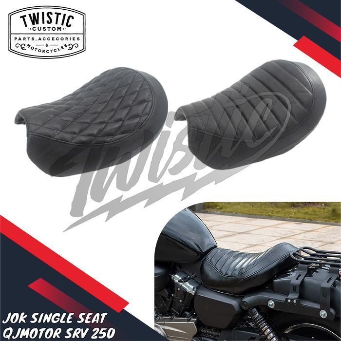(Diskon) Jok Single Seat Solo Motor Qjmotor Qj Motor Srv250 Srv 250 Bestseller