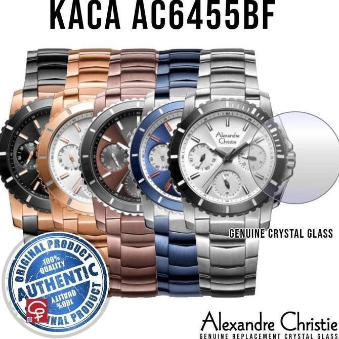 KACA JAM TANGAN ALEXANDRE CHRISTIE AC6455 AC 6455 MC AC6455BF ORIGINAL