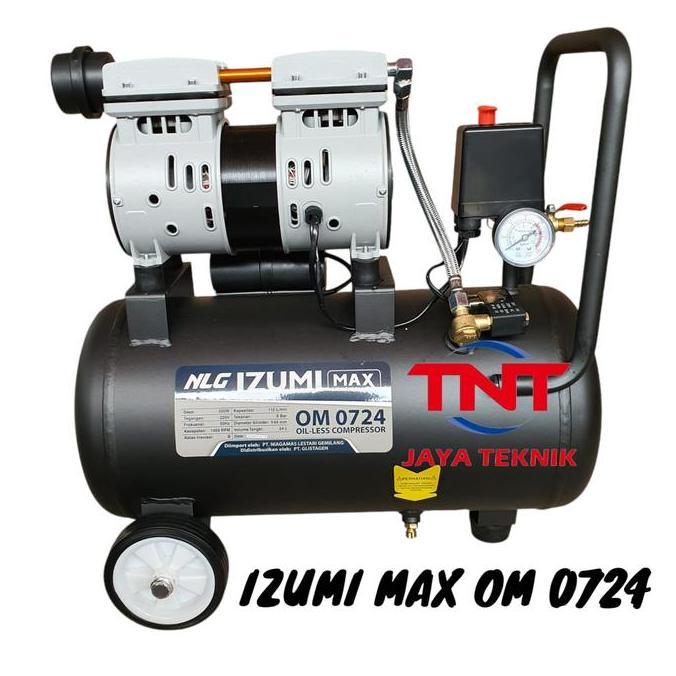 Promo Mesin Kompresor Angin Oilles Izumi Max Om 0724 / Izumi Max Om0724 Cod