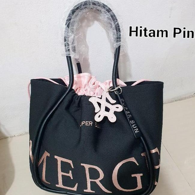 Tas Tote Bag Wanita Tas Wanita Tote Bag Kanvas