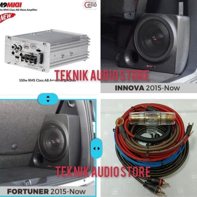 TERMURAH - Subwoofer pnp Cello 8inch W8E Plus Power Fortuner Dan Mobil Lain