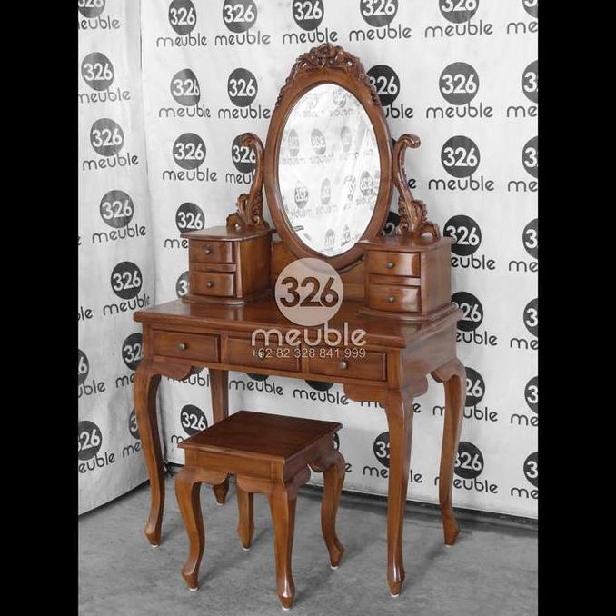 Meja Rias Kartini - Tolet Kartini - Meja Rias Jati - Tolet Jati