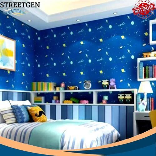 GROSIR Wallpaper Dinding Doraemon Wallpaper Dinding Kamar Tidur Wallpaper Dinding Ruang Bermain Wall