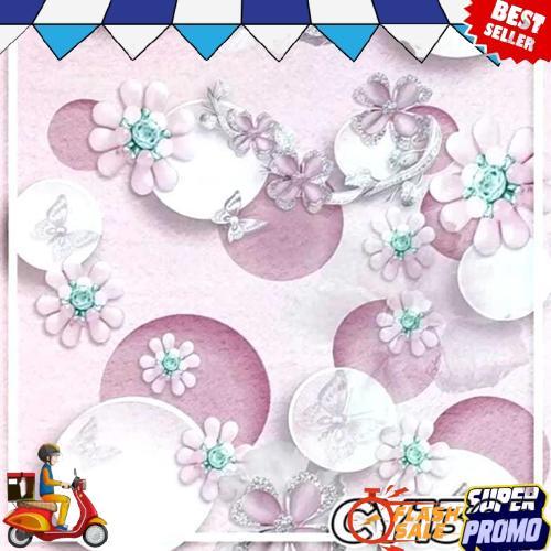 HotSale Wallpaper Dinding Pink Wallpaper Dinding Ruang Tamu Wallpaper Kamar Tidur Wallpaper Dinding 