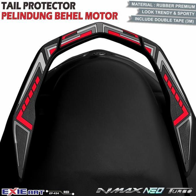 DIREWOLF Pelindung Behel Motorcycle Body Protector Cover Nmax Neo Turbo Exie Art Karet