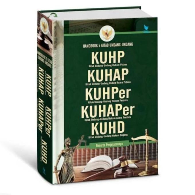 Jual Buku Original Handbook 5 Kitab Undang-Undang Kuhp ( Kitab Undang-Undan