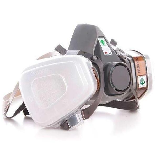 Masker Gas Respirator Anti Debu Gas Kimia Beracun - 6200 Promo Premium