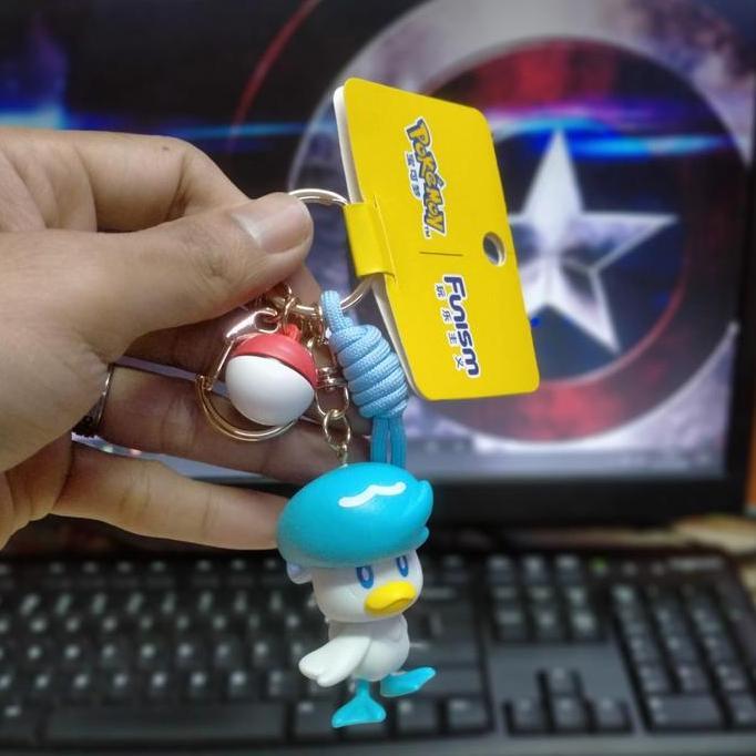 Gantungan Kunci Pokemon Keychain Pokemon Gengar Pikachu Jigglypuff