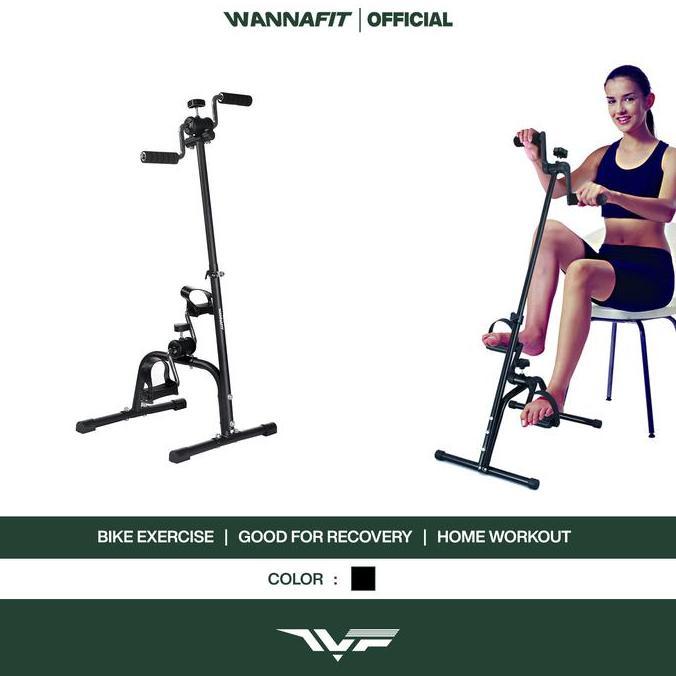 Promo WANNAFIT Sepeda Statis Terapi | Penguatan Kaki dan Tangan Peralatan Pemulihan Trainer Manual |