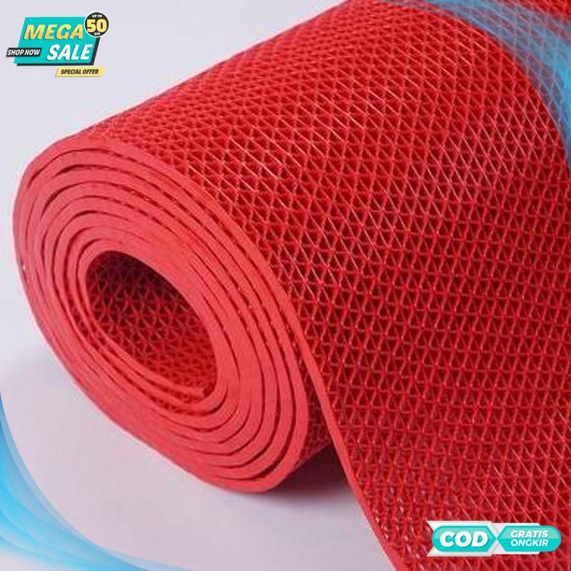 Diskon Keset Anti Slip /Karpet pvc / Alas Kamar Mandi Anti Slip / Karpet Kamar Mandi / Keset Kamar M