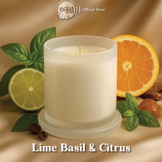 Eclat Candles Fresh L Woody Aromatherapy Candle Lilin Aromaterapi Estetik Cup Kaca Besar Colorful Tu