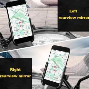 Holder Spion 03-H2 Holder Motor Kaca Spion Bahan Besi Metal Universal