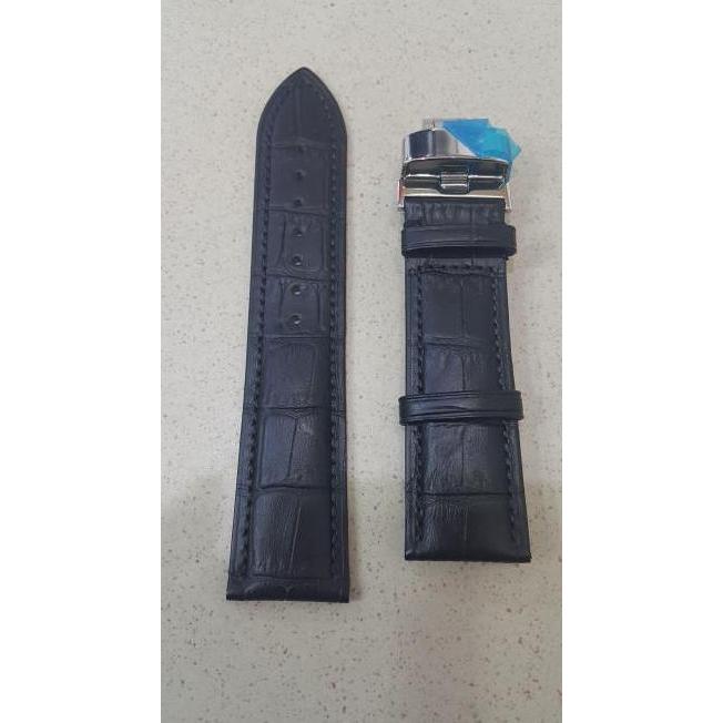 STRAP / KULIT / TALI JAM TANGAN LEATHER BUTTERFLY BUCKLE