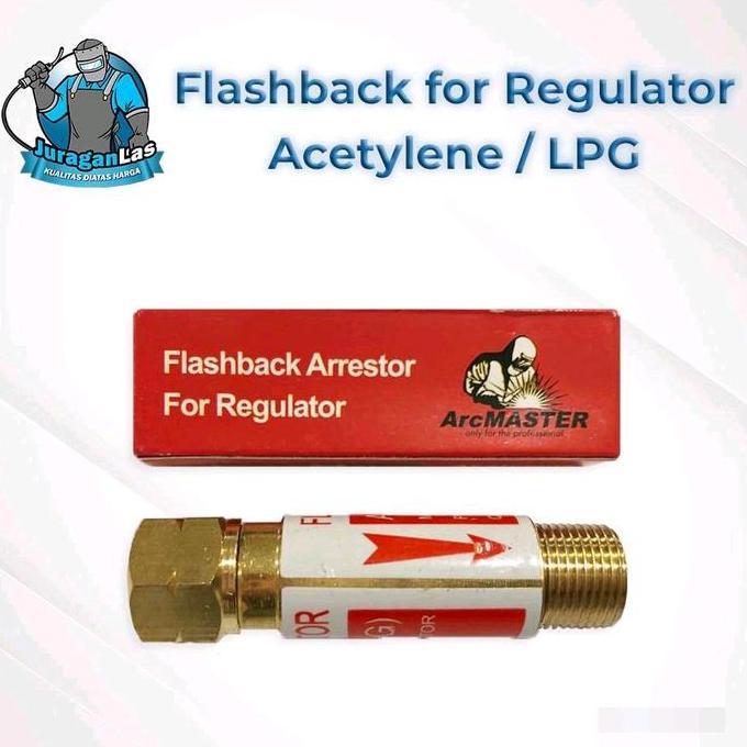 Flashback Arrestor Acyteline / LPG for Regulator