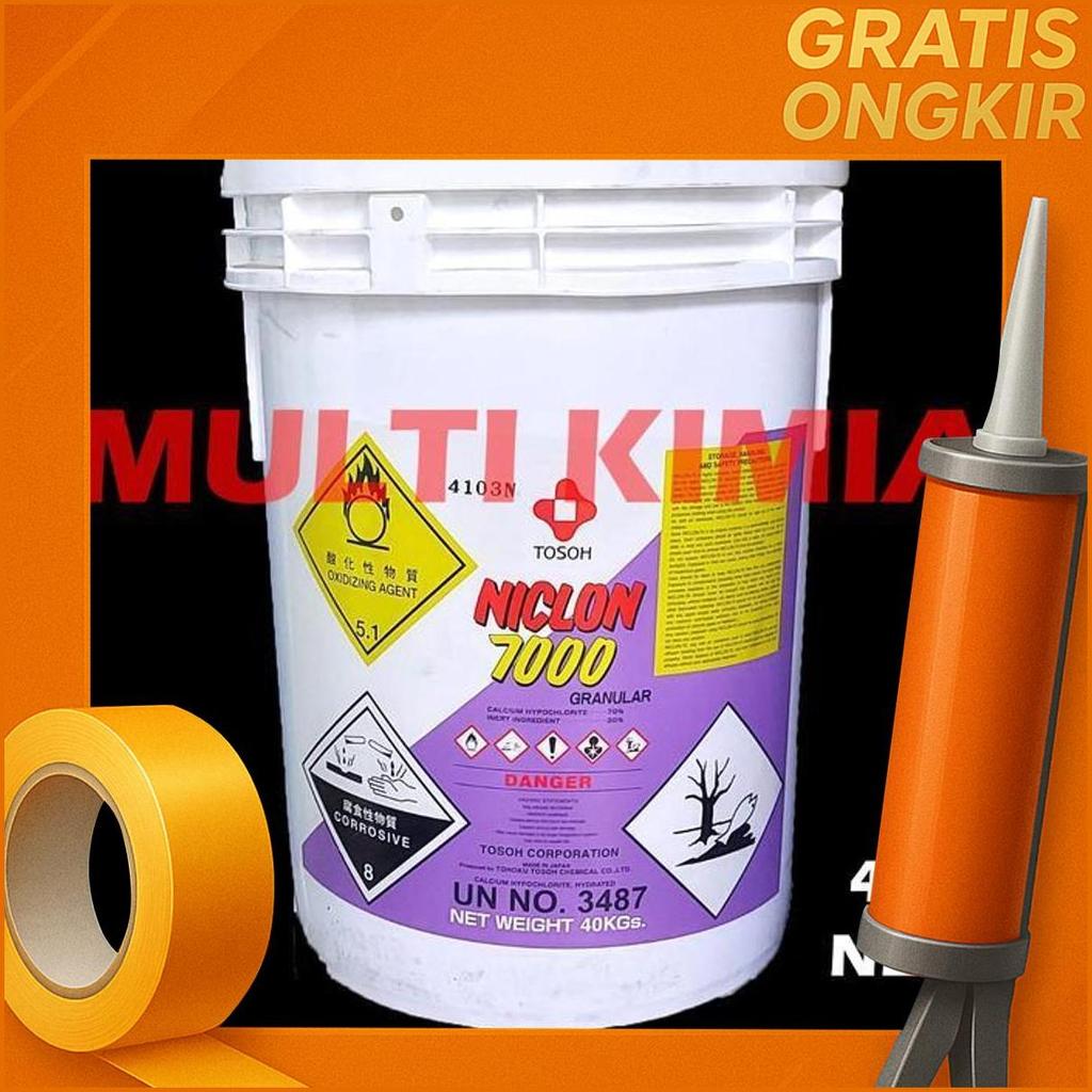 Kaporit Granular Jepang Niclon / Niclon 70% Japan 1Kg