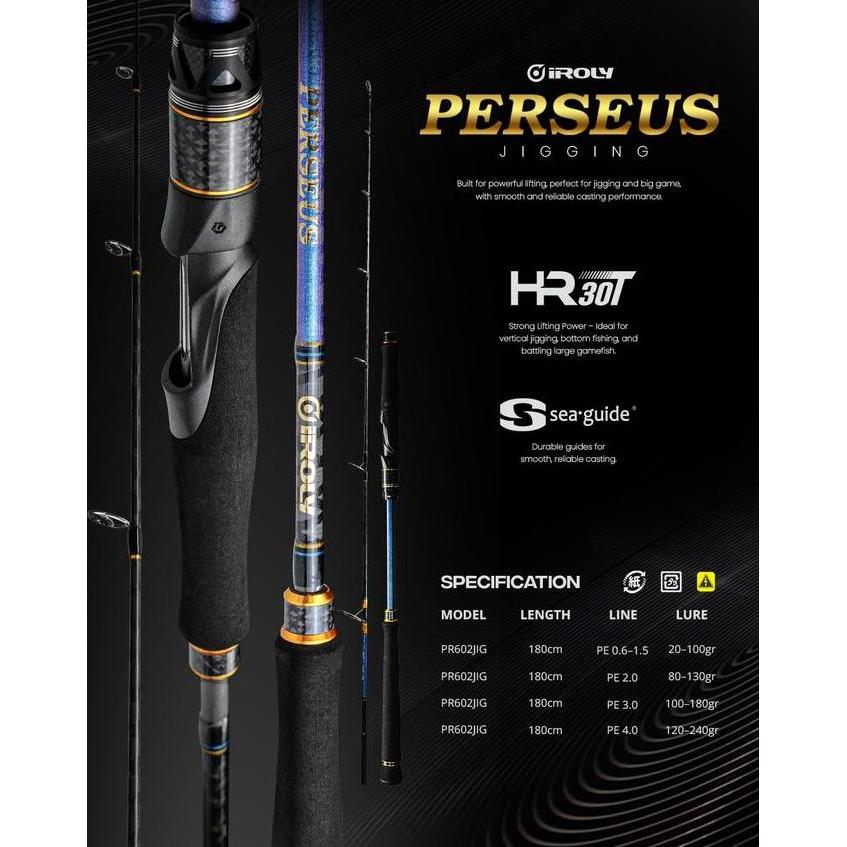 Joran Iroly Perseus 562/602 jigging Rod