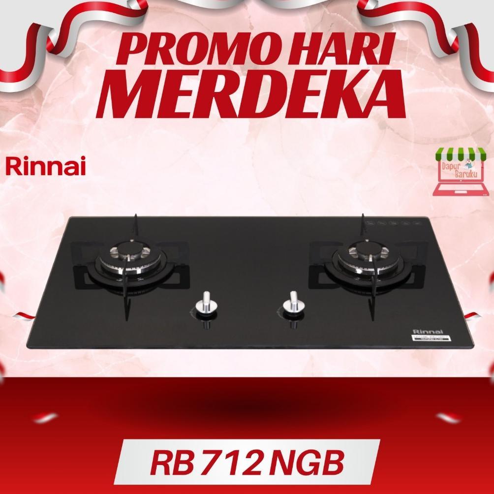 Kompor Tanam Rinnai RB 712 N GB Schott Glass
