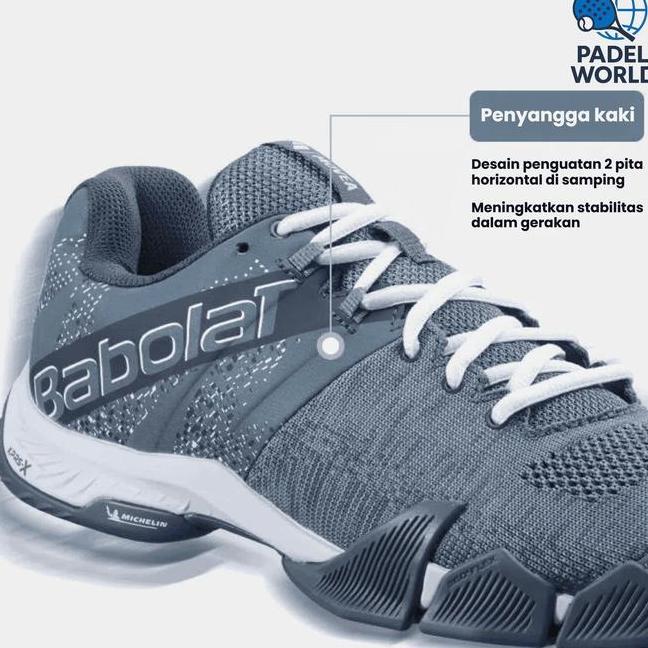 Babolat Jet Movea Men Padel Shoes Sepatu Padel Pria