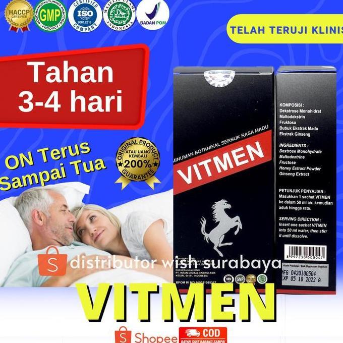 VITMEN CLIMAX CONTROL SPRAY BTL 10ML - MINUMAN HERBAL OBAT KUAT PENAMBAH VITALITAS STAMINA PRIA