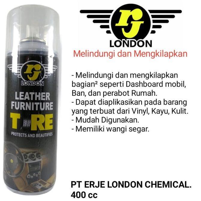RJ LONDON LEATHER FURNITURE TIRE Detail Polished Pengkilap Dashboard