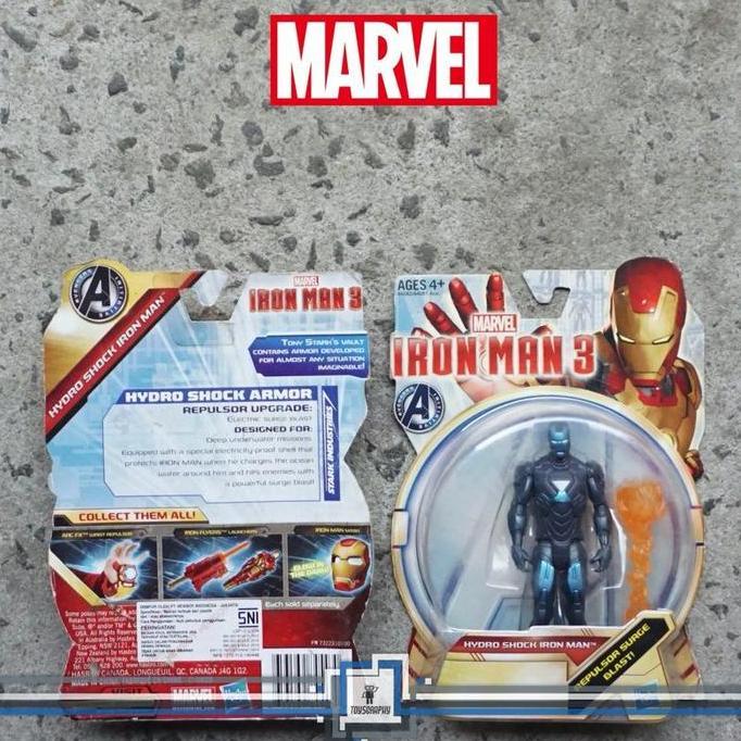 Iron Man 3 Hydro Shock Ironman Action Figure 3,75 Inch Marvel Universe