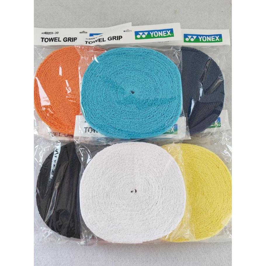 BEBAS ONGKIR - Grip Handuk Yonex AC 402 EX 30 Reel / Roll Badminton Towel Grip