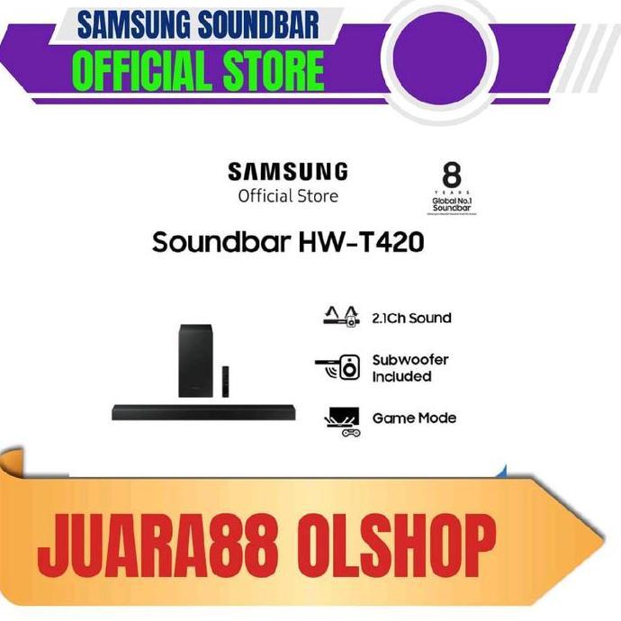 SAMSUNG SOUNDBAR HW-T420 2.1CH SOUNDBAR SAMSUNG DOLBY DIGITAL HWT420 HW T420
