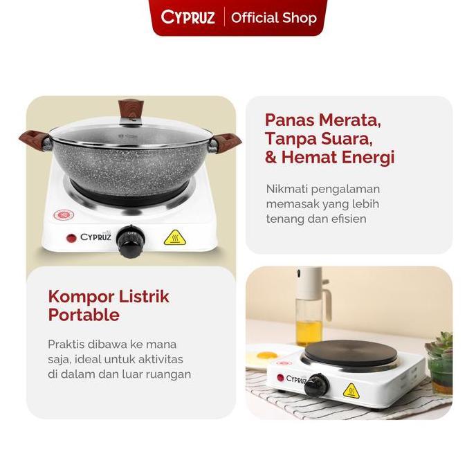 Cypruz Kompor Listrik Low Watt