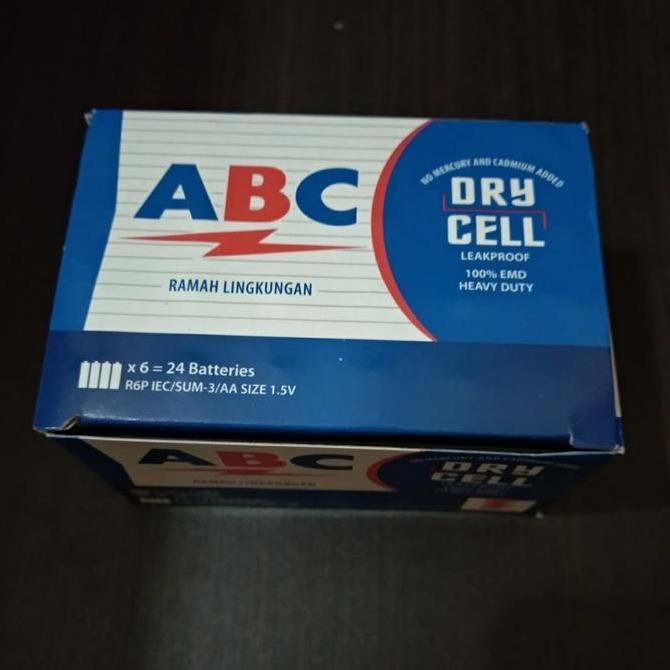 baterei abc biru aa per box isi 24 baterei, baterei abc aa