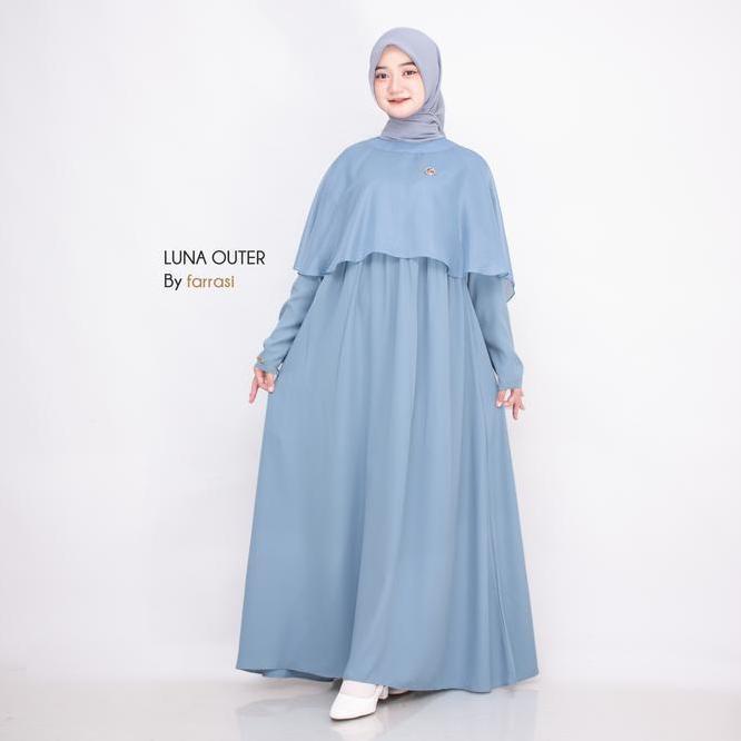 Farrasi Luna Dress / Dress Muslim / Gamis