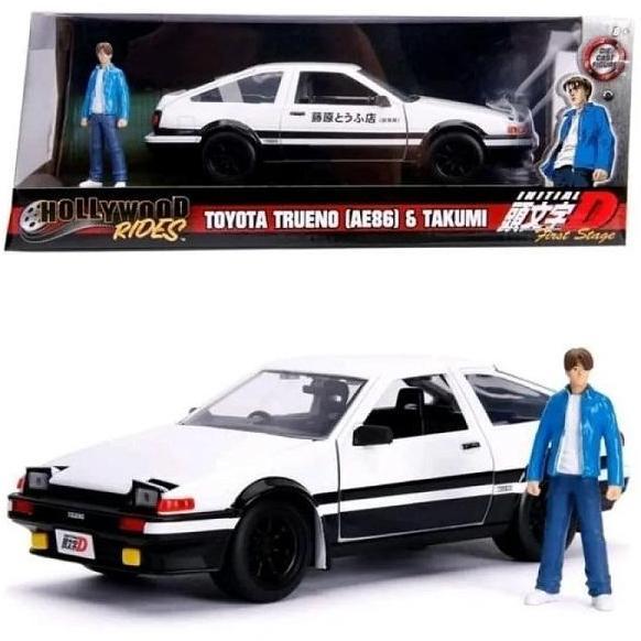 Jada Hollywood Rides Toyota Trueno (AE86) & Takumi - Skala 1:24
