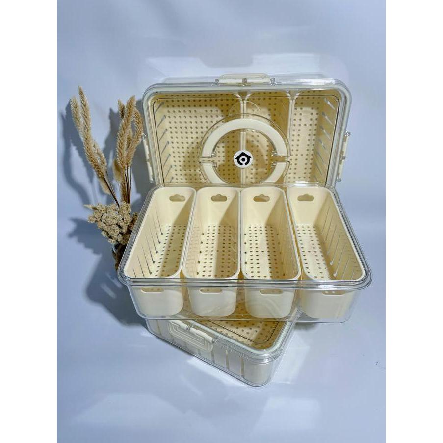 Kontainer kulkas  Box kontainer JUMBO bahan Akrilik