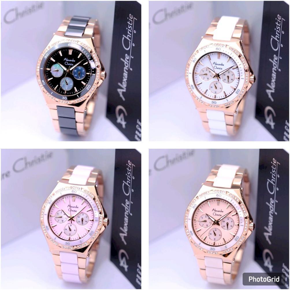 Jam tangan wanita Alexandre Christie Original  AC 2294 BF ORIGINAL