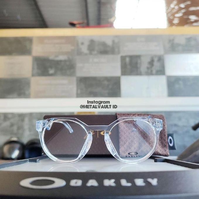 frame kacamata baca oakley hstn polished clear kylian mbappe edt