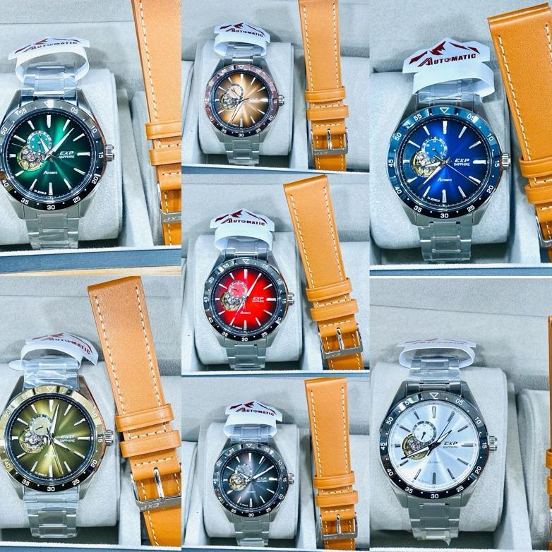 JAM TANGAN PRIA EXPEDITION EXP 6858 E6858 AUTOMATIC STAINLESS TERBARU ORIGINAL