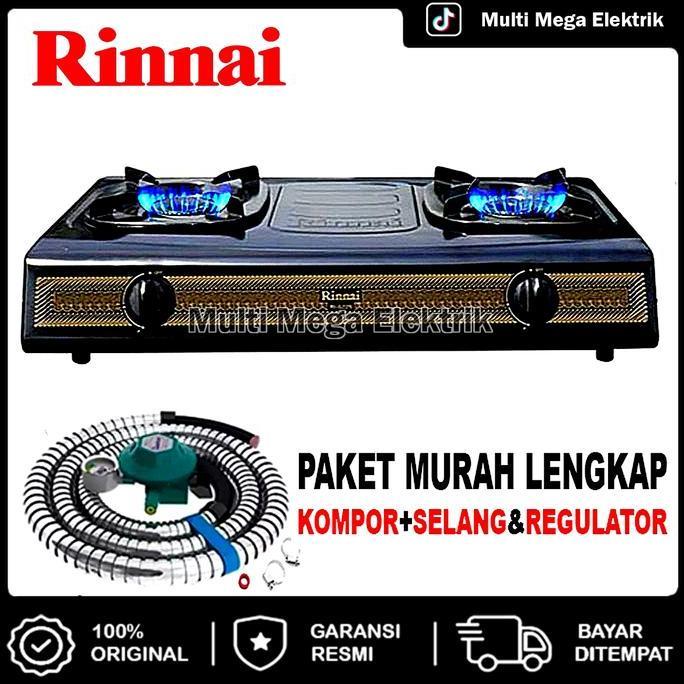 KOMPOR GAS RINNAI 2 TUNGKU RI 522 S / KOMPOR 2 TUNGKU / KOMPOR RINNAI 2 TUNGKU / KOMPOR RINAI 2 TUNG