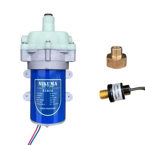NIKUMA BIG PUMP N2828 - MAKS 250 PSI 10 LPM 110 WATT ORIGINAL POMPA DC TEKANAN TINGGI [terbaik]