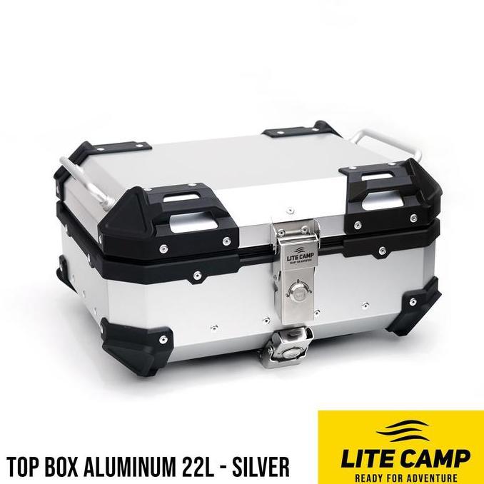 Top Box Motor Alumunium Pannier 22L - Box Motor HM