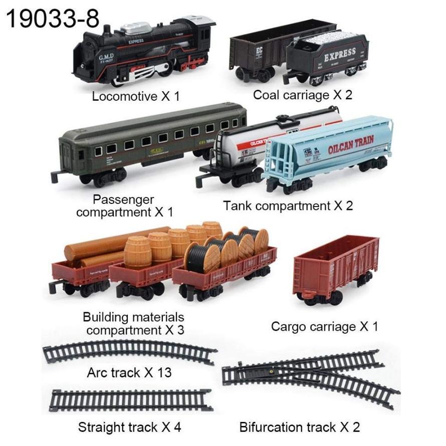 Mainan Kereta Api Rail King Jumbo Track 112Cm Dengan Wesel 19033-8