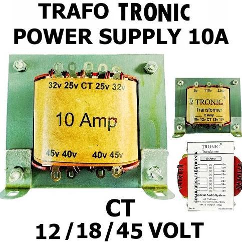 Trafo Tronic 10A seri 31 CT-45V+CT 12-18V