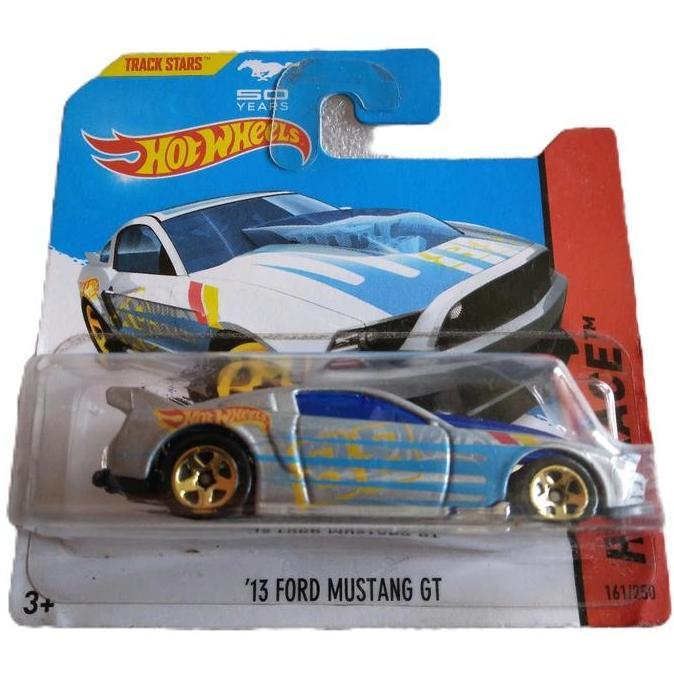 Hot Wheels 13 Ford Mustang GT. Short Card HW Race Series 2013. 50th Years Anniversary. Track Stars. 