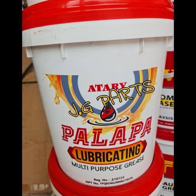 HARGA DISC - CHASSIS GREASE / STEMPET / PELUMAS / GEMUK - PALAPA KEMASAN PAIL EMBER