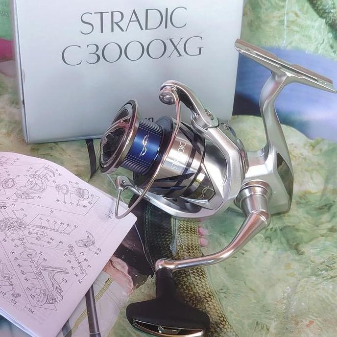 REEL PANCING SHIMANO STRADIC FM C3000 C3000HG C3000XG SERI 2023