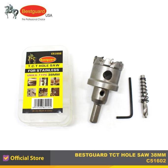 TCT HOLE SAW 38MM BESTGUARD