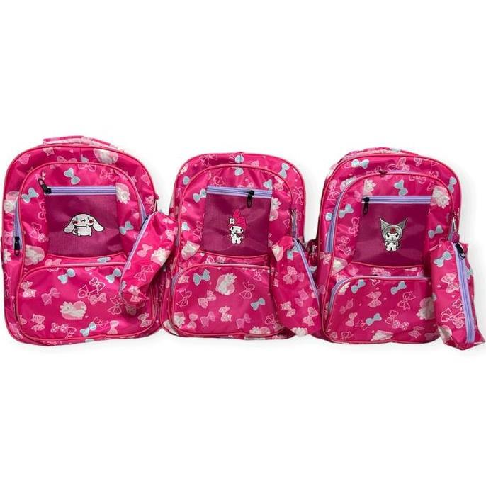Tas Ransel Sekolah Anak Perempuan/tas ransel dompet TK SD SMP/tas dompet karakter Kids Fashion